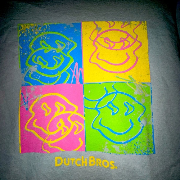 Dutch Bros Other - Dutch Bros Shirt - Retro Coffee Cups